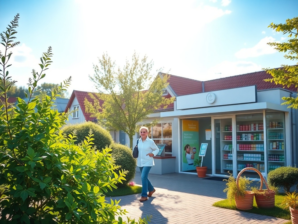 Plakat informacyjny o kolejkach do specjalistów w Zambrowie